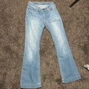 Kimes Ranch Light Blue Flare Jeans